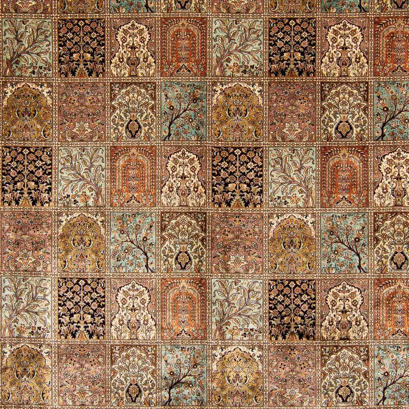Nepal Teppich 305x386cm - Wollteppich - mehrfarbig