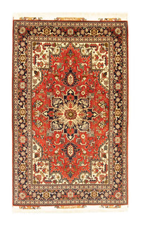 Täbriz - 50 Raj Teppich 102x162cm - Perserteppich - rot – product image