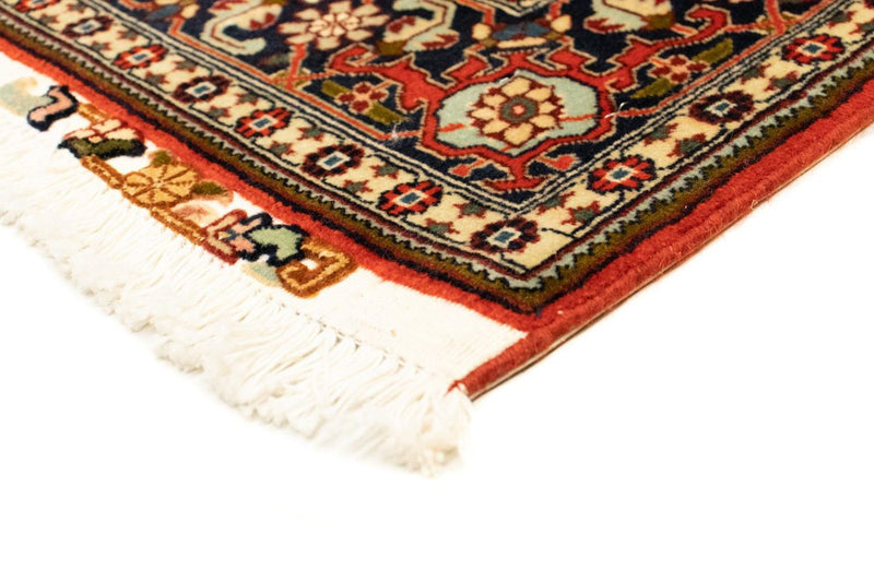 Täbriz - 50 Raj Teppich 102x162cm - Perserteppich - rot