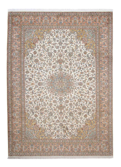 Kaschmar Teppich 216x304cm - Perserteppich - beige