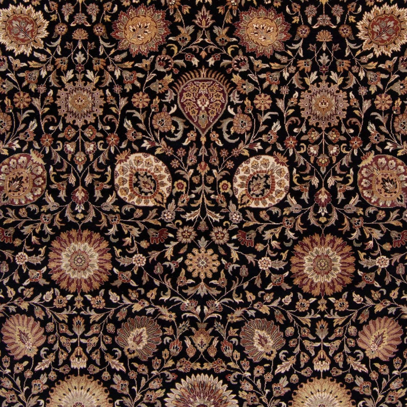 Täbriz Teppich 244x312cm - Orientteppich - dunkelblau