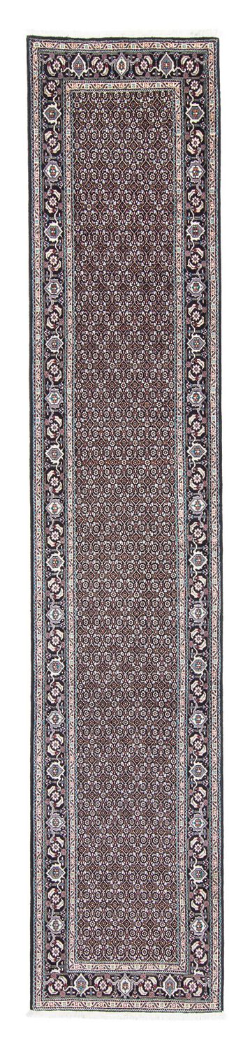 Täbriz Teppich 77x388cm - Perserteppich - grau