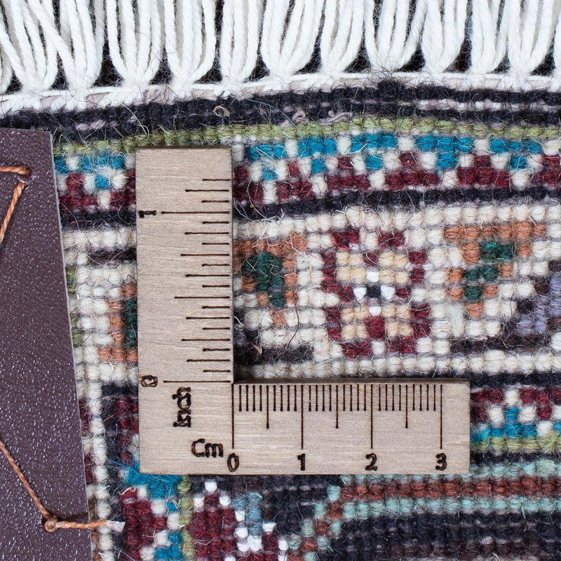 Täbriz Teppich 77x388cm - Perserteppich - grau
