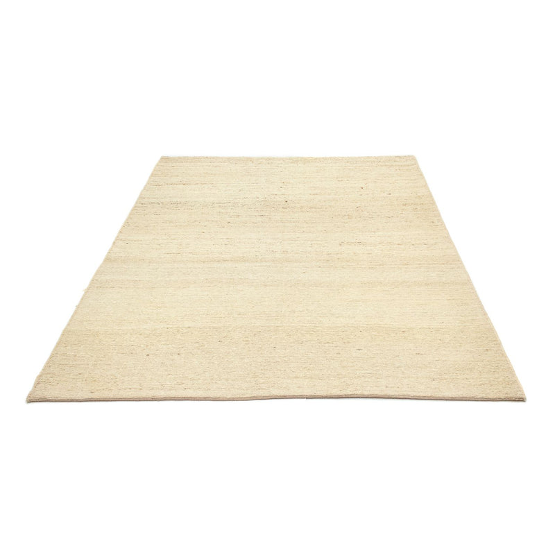 Gabbeh Persisch Teppich 146x193cm - Perserteppich Wollteppich - beige