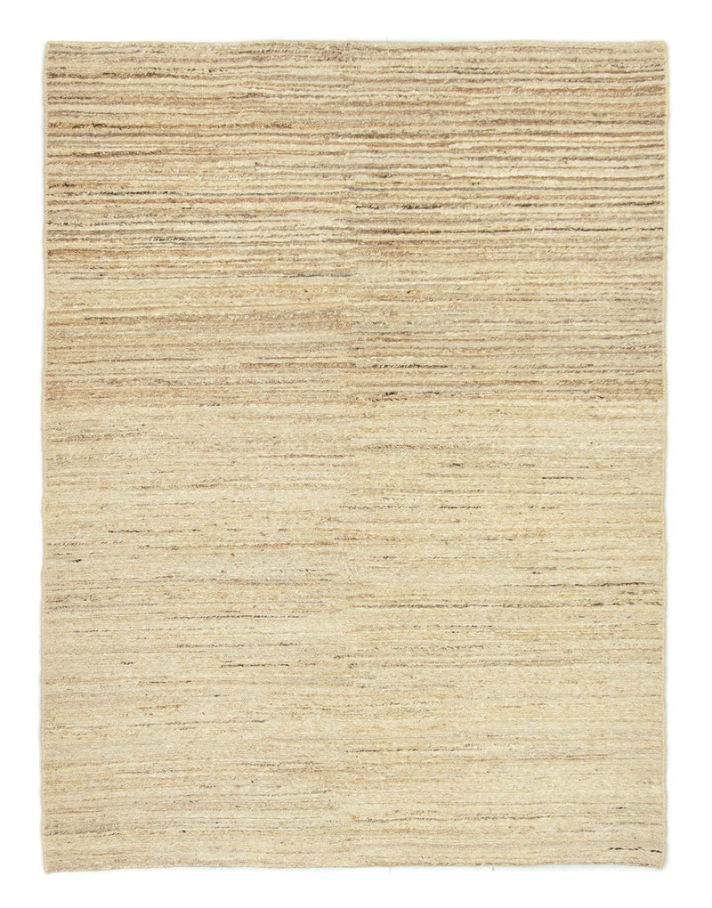 Gabbeh Persisch Teppich 143x192cm - Perserteppich Wollteppich - beige