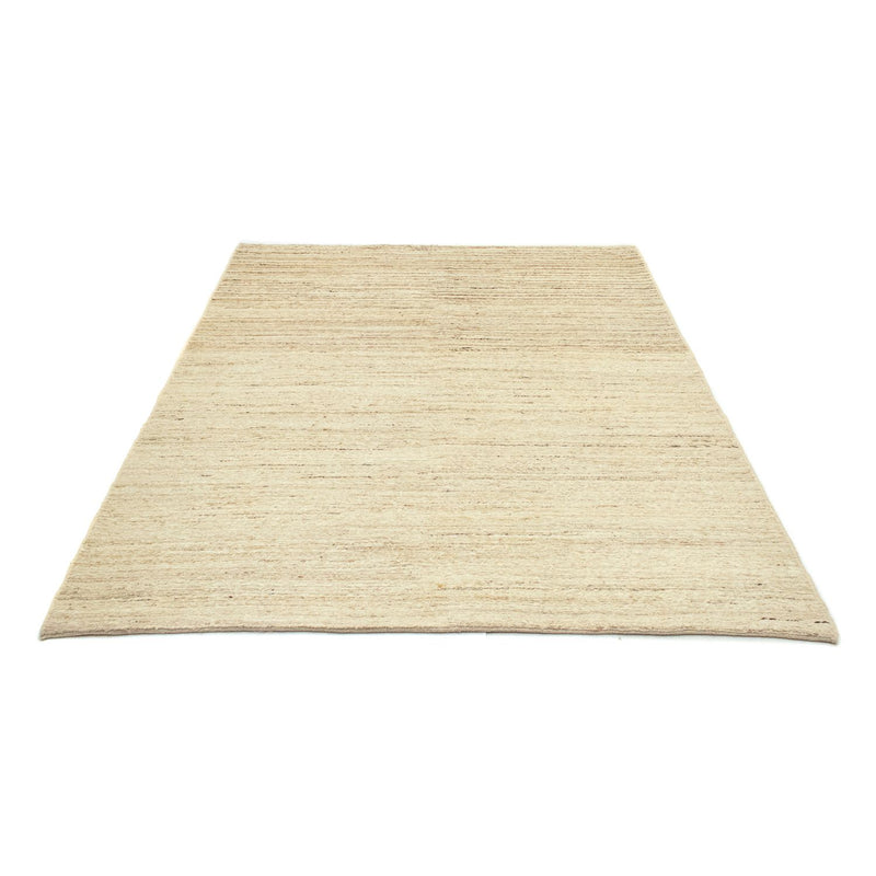 Gabbeh Persisch Teppich 143x192cm - Perserteppich Wollteppich - beige