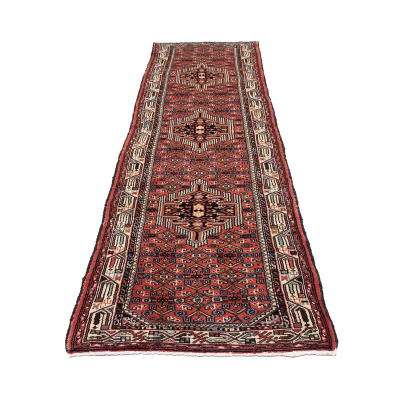 Hamadan Teppich 76x305cm - Perserteppich - rost