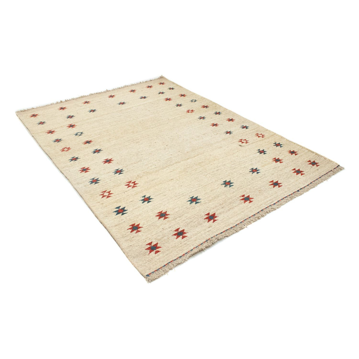 Gabbeh Persisch Teppich 150x206cm - Perserteppich Wollteppich