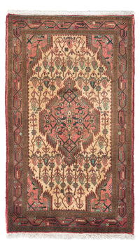 Hosseinabad Teppich 80x135cm - Perserteppich - hellrot – product image