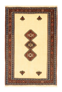 Ghashghai Teppich 107x160cm - Perserteppich - beige – product image