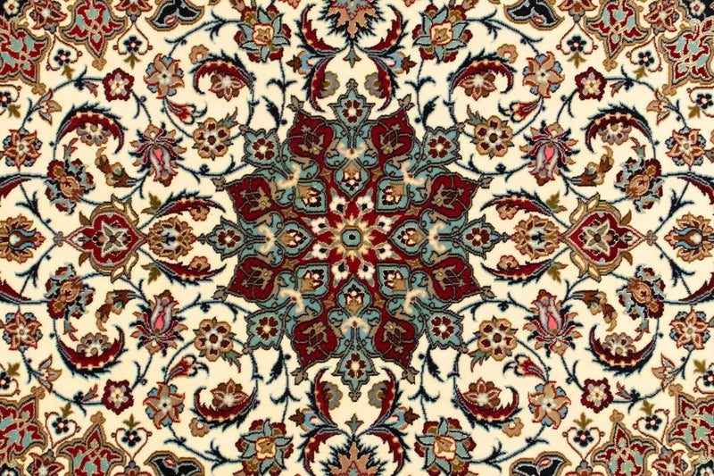 Isfahan Teppich 104x158cm - Perserteppich - beige