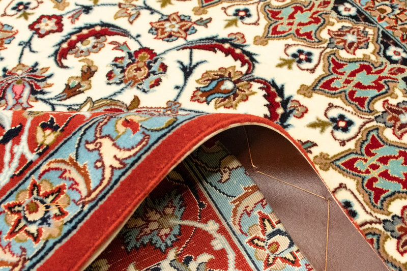 Isfahan Teppich 104x158cm - Perserteppich - beige