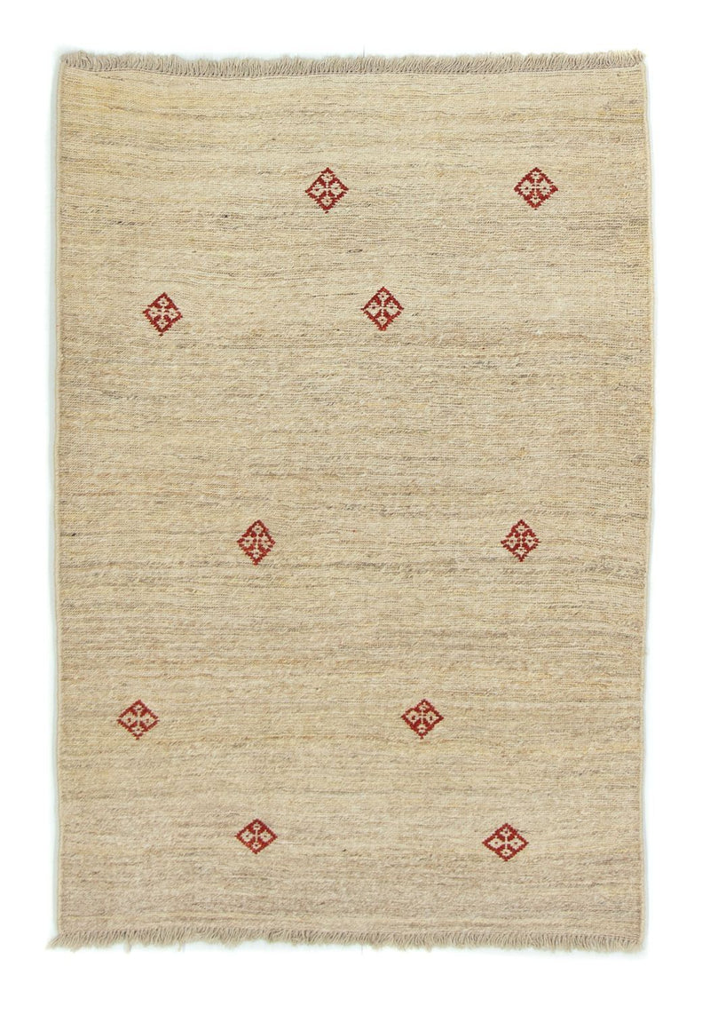 Gabbeh Teppich - Perser 100 x 145 cm - beige