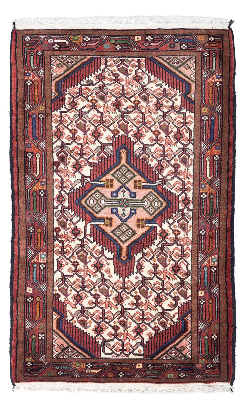 Hosseinabad Teppich 81x134cm - Perserteppich - beige