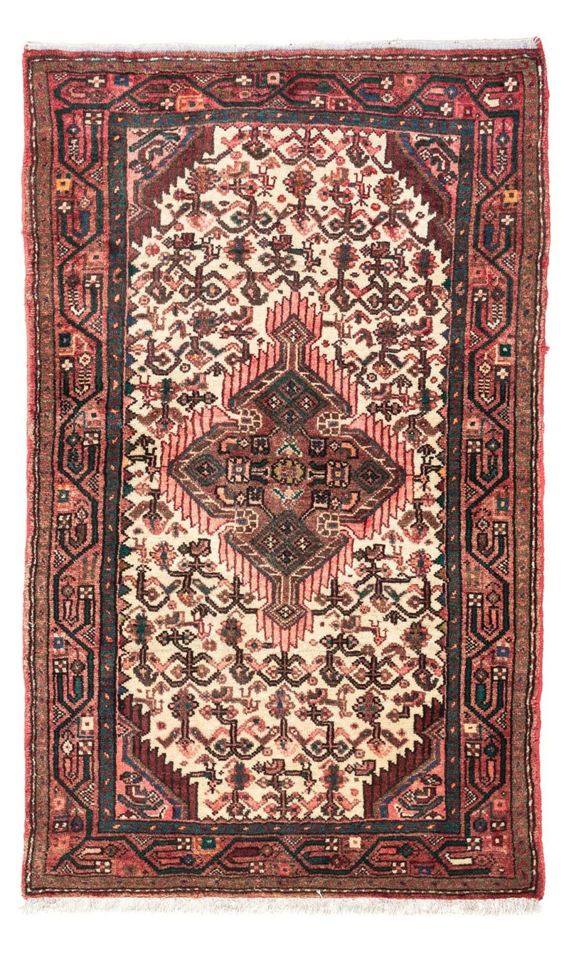 Hosseinabad Teppich 72x125cm - Perserteppich - beige