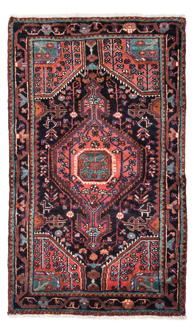 Perserteppich - Nomadic 89 x 142 cm - dunkelblau
