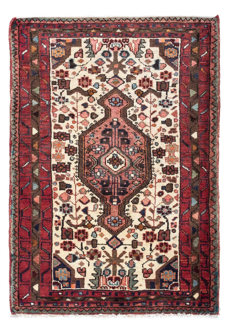 Touiserkan Teppich 85x118cm - Perserteppich - beige