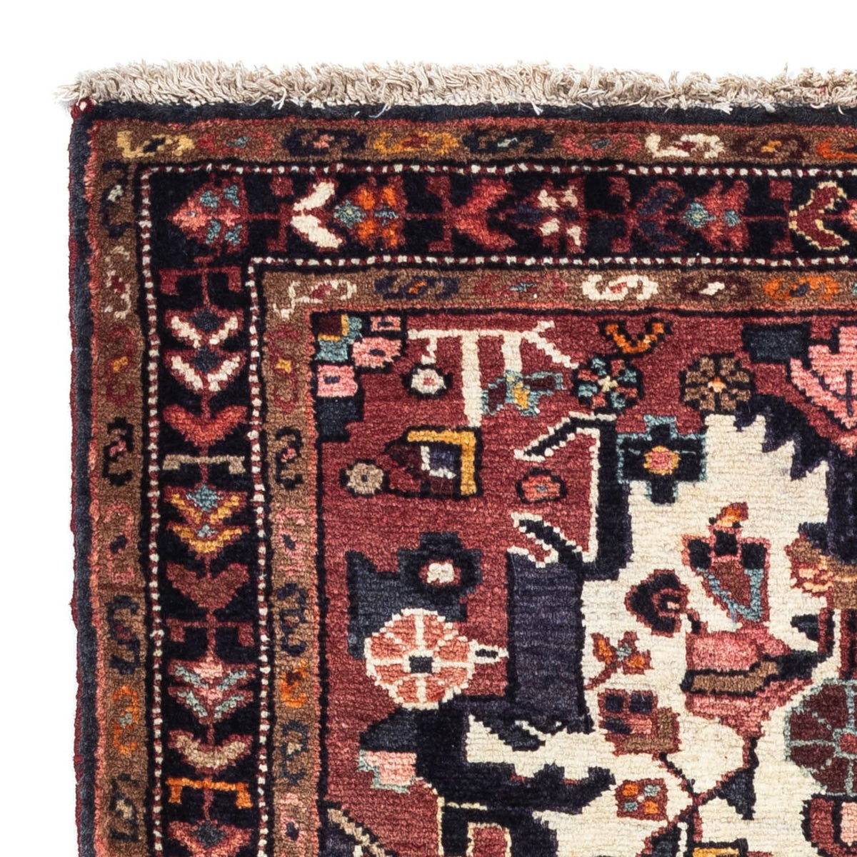 Perserteppich - Nomadic 83 x 127 cm - beige