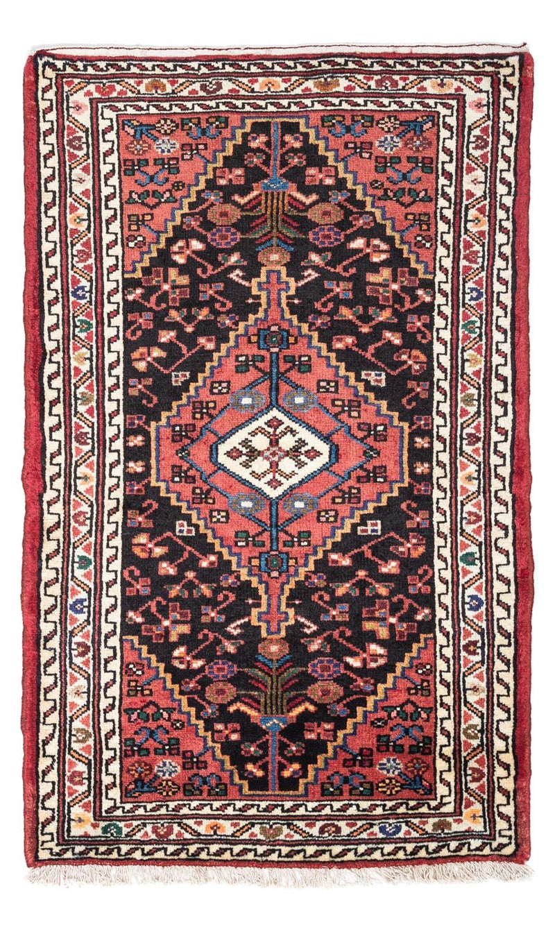 Touiserkan Teppich 75x130cm - Perserteppich - hellrot