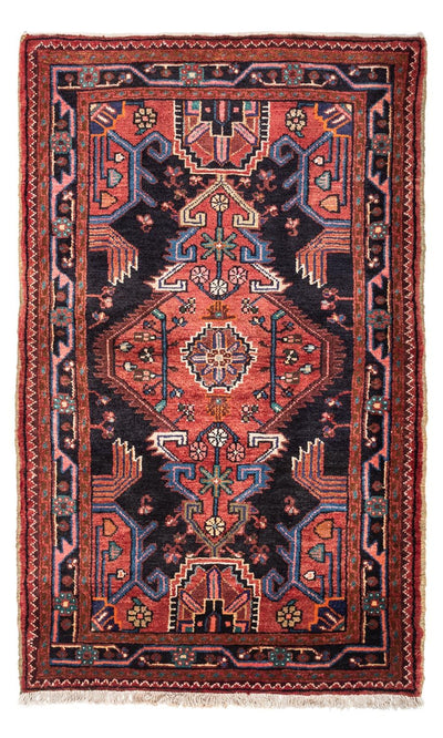Touiserkan Teppich 89x146cm - Perserteppich - rost