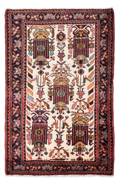Touiserkan Teppich 91x142cm - Perserteppich - beige