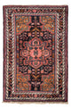 Touiserkan Teppich 82x124cm - Perserteppich - hellrot