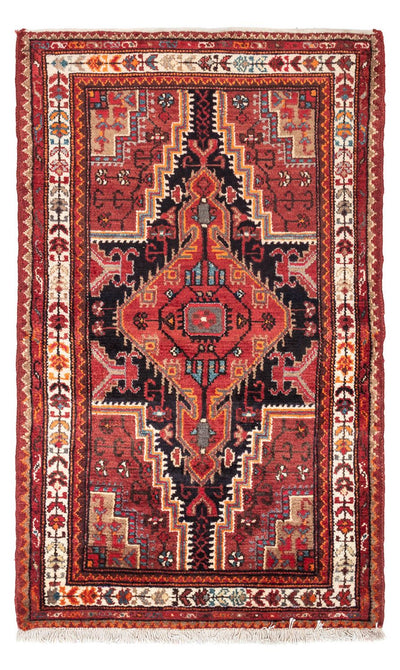 Touiserkan Teppich 89x145cm - Perserteppich - hellrot