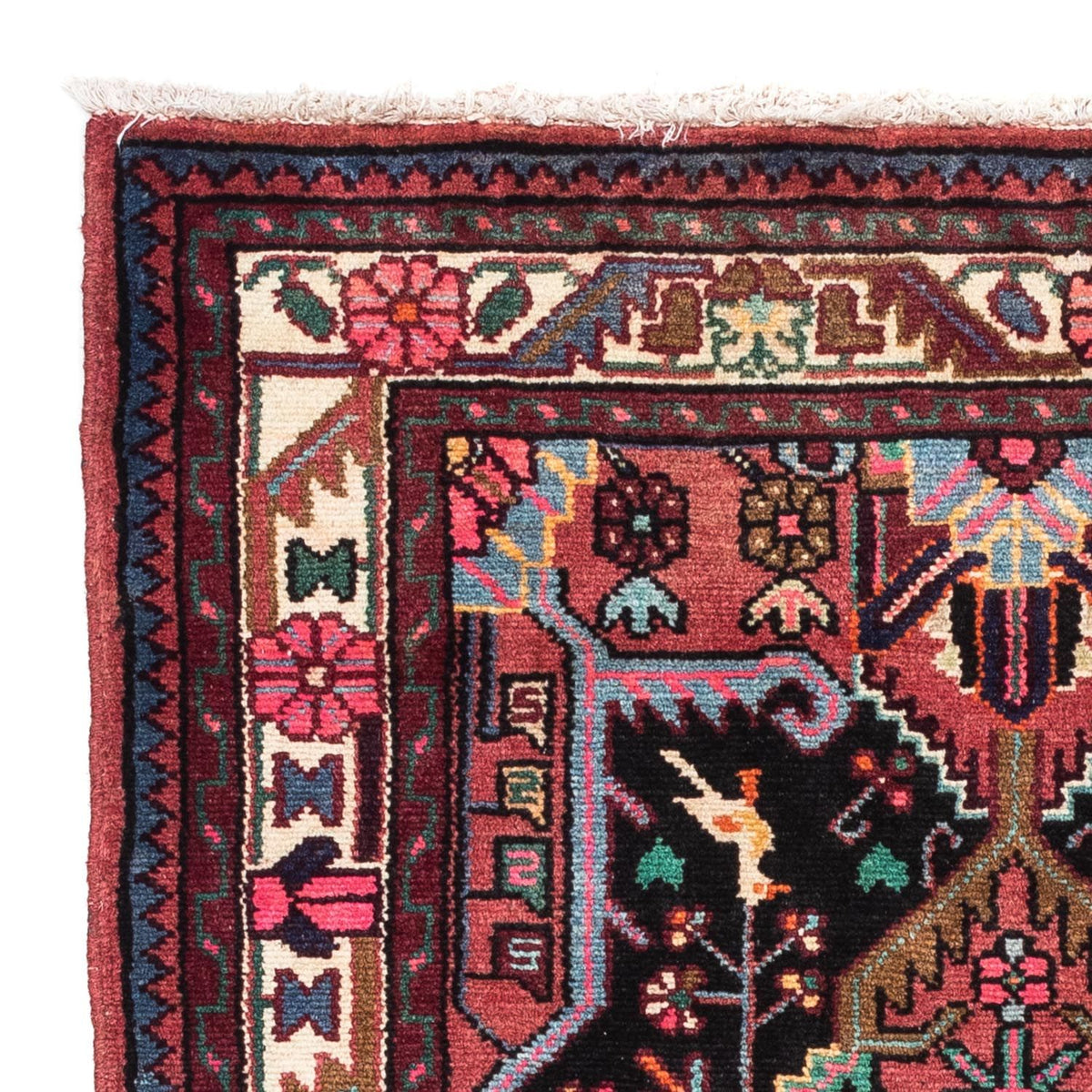 Touiserkan Teppich 81x116cm - Perserteppich - hellrot