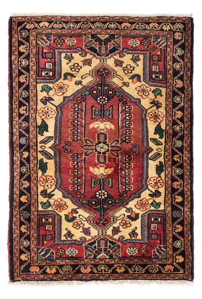 Touiserkan Teppich 83x123cm - Perserteppich - rot