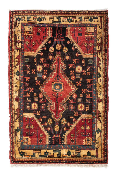 Touiserkan Teppich 86x145cm - Perserteppich - rot
