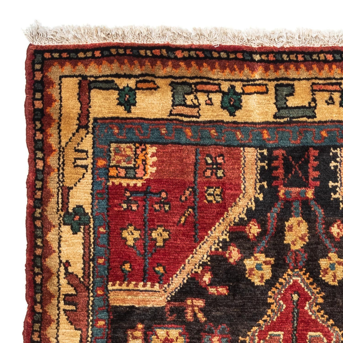 Touiserkan Teppich 86x145cm - Perserteppich - rot