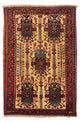 Touiserkan Teppich 79x125cm - Perserteppich - beige