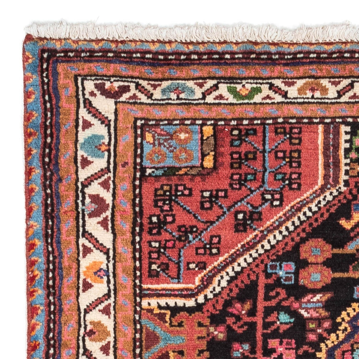 Perserteppich - Nomadic 75 x 118 cm - rot