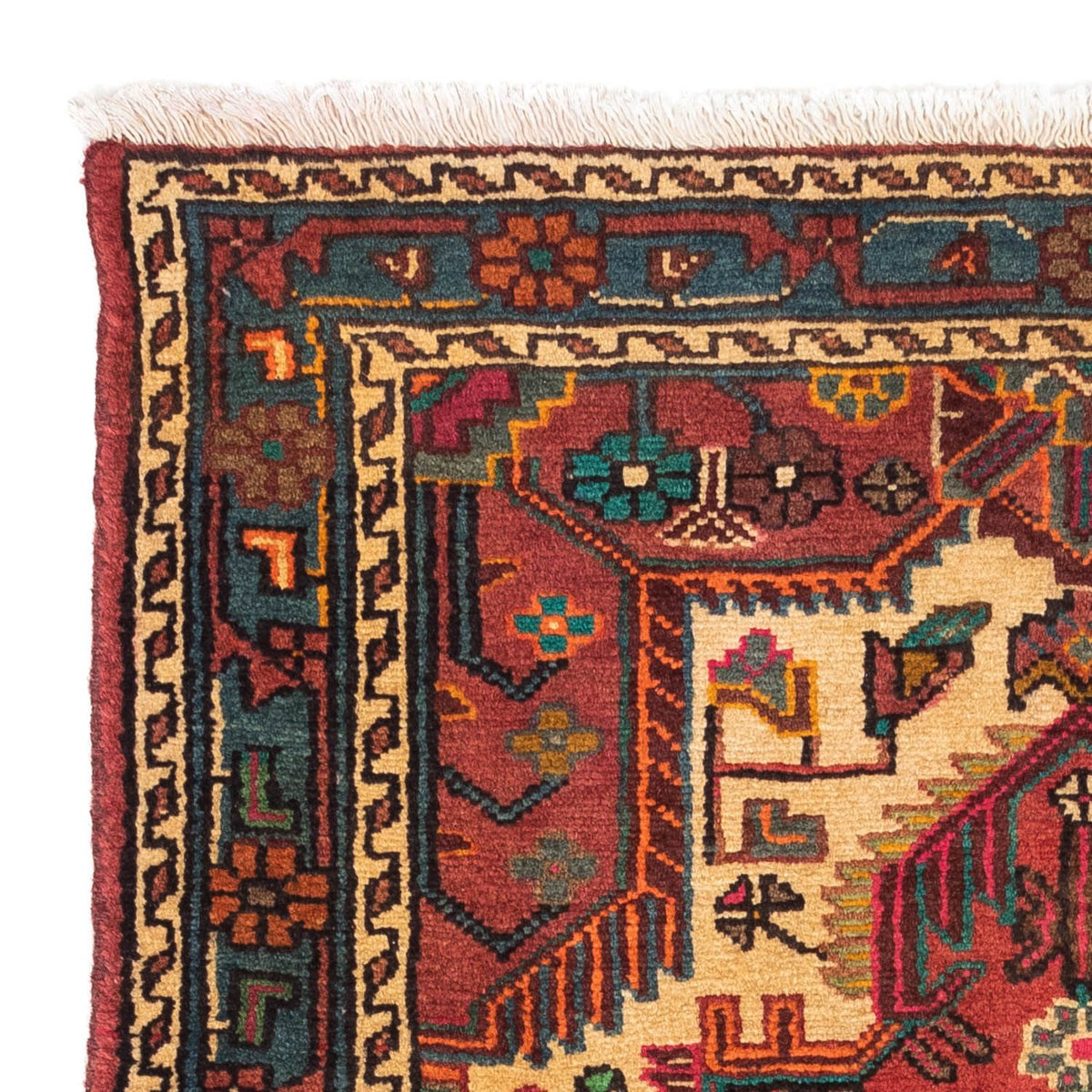 Touiserkan Teppich 85x126cm - Perserteppich - rot