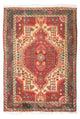 Touiserkan Teppich 82x119cm - Perserteppich - rot
