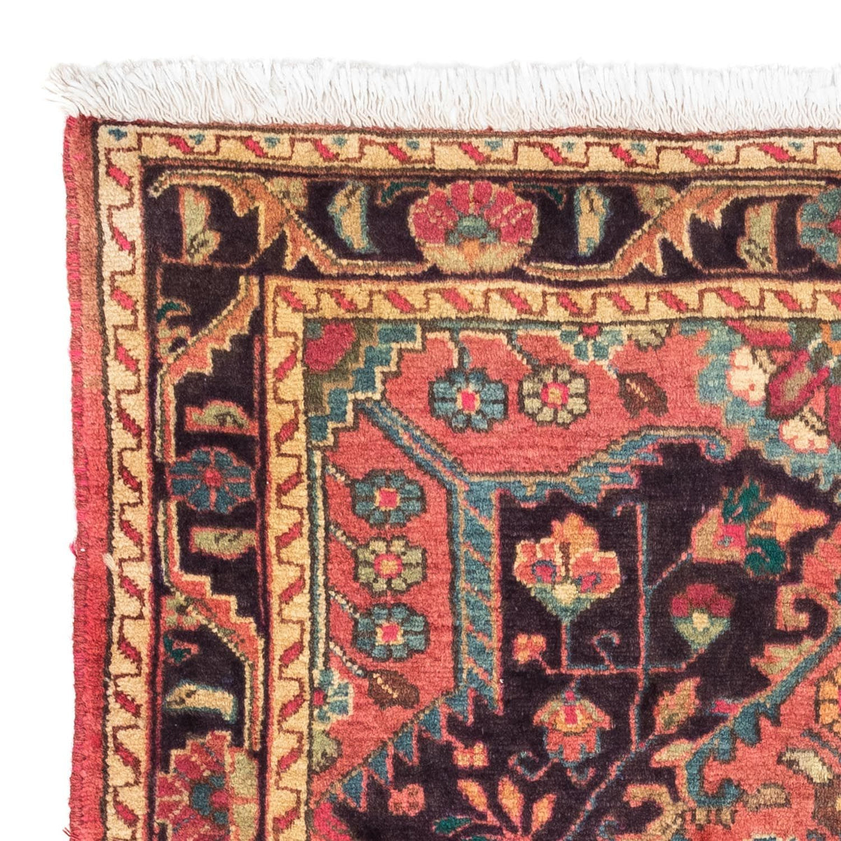 Touiserkan Teppich 94x131cm - Perserteppich - hellrot