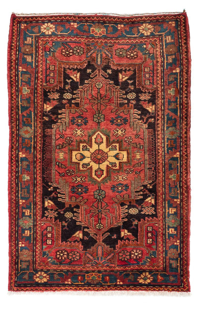 Touiserkan Teppich 84x130cm - Perserteppich - rot
