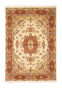 Täbriz - 50 Raj Teppich 100x150cm - Perserteppich - beige – product image