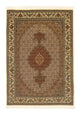 Täbriz - 50 Raj Teppich 107x150cm - Perserteppich - beige