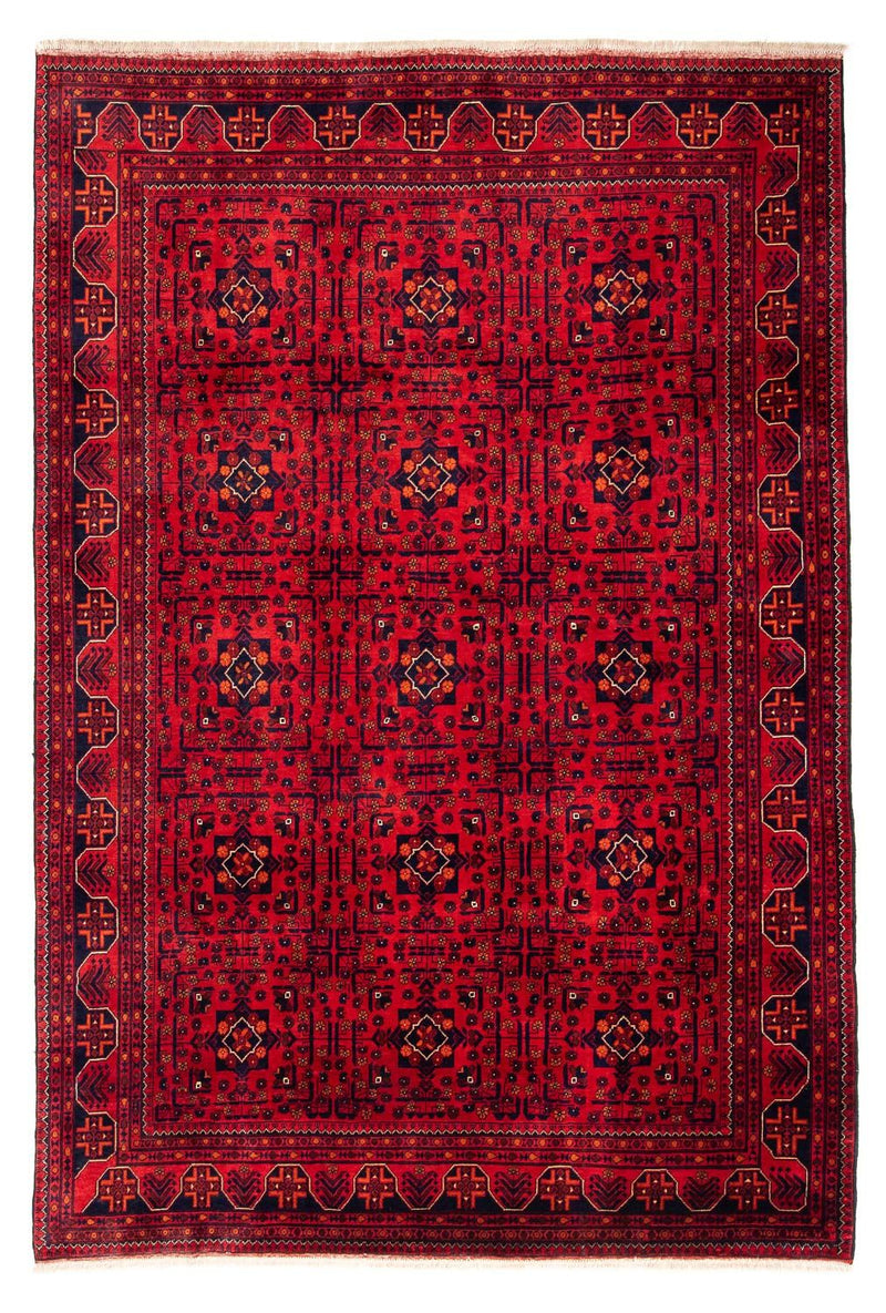 Khal Mohammadi Teppich 205x301cm - Orientteppich - dunkelrot