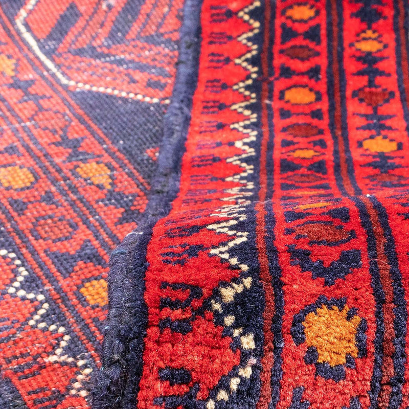 Khal Mohammadi Teppich 205x301cm - Orientteppich - dunkelrot