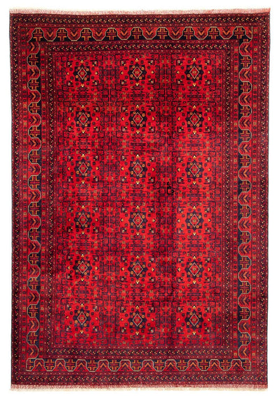 Khal Mohammadi Teppich 199x287cm - Orientteppich - dunkelrot