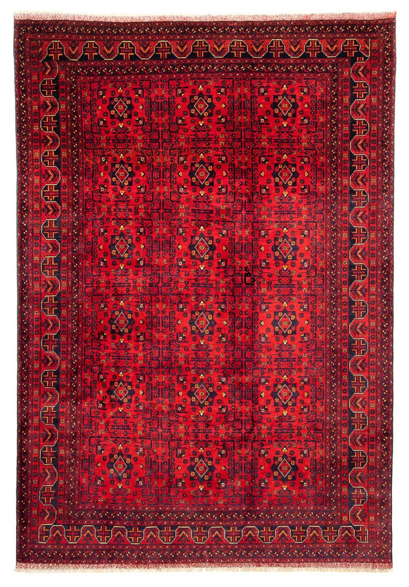 Khal Mohammadi Teppich 199x287cm - Orientteppich - dunkelrot