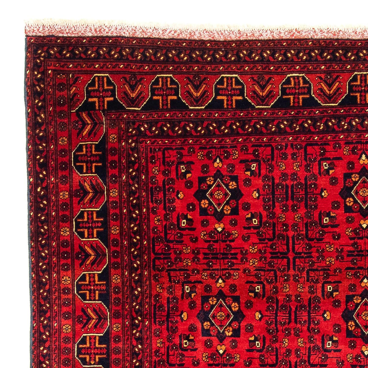 Khal Mohammadi Teppich 199x287cm - Orientteppich - dunkelrot