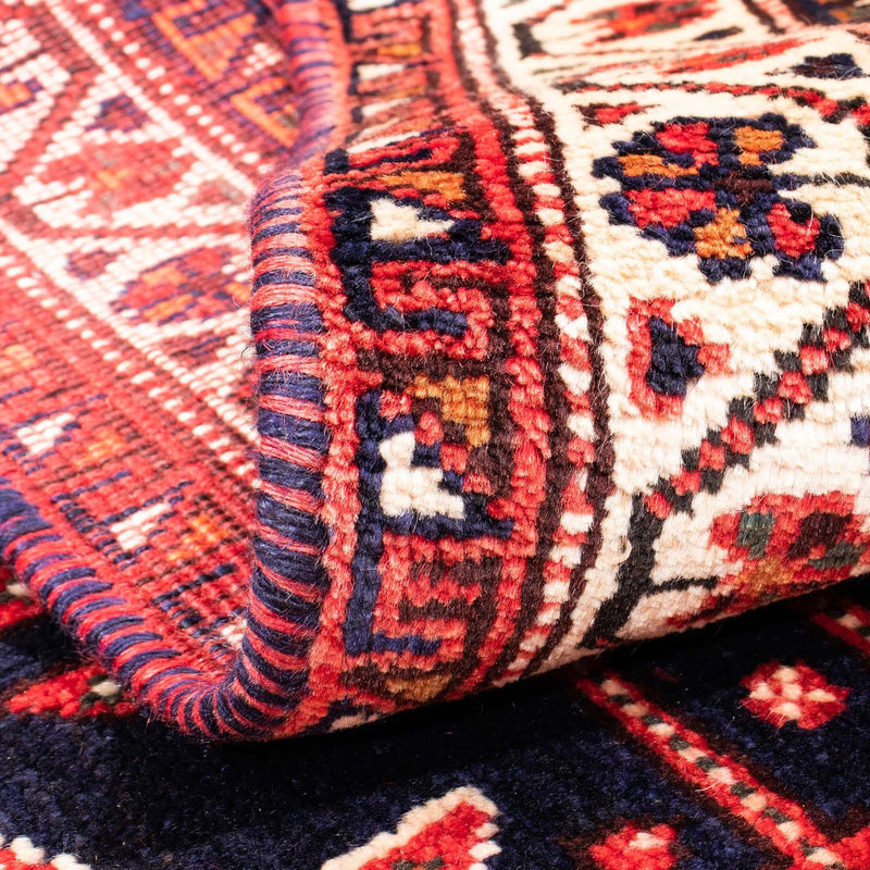 Shiraz Teppich 105x152cm - Perserteppich - rot