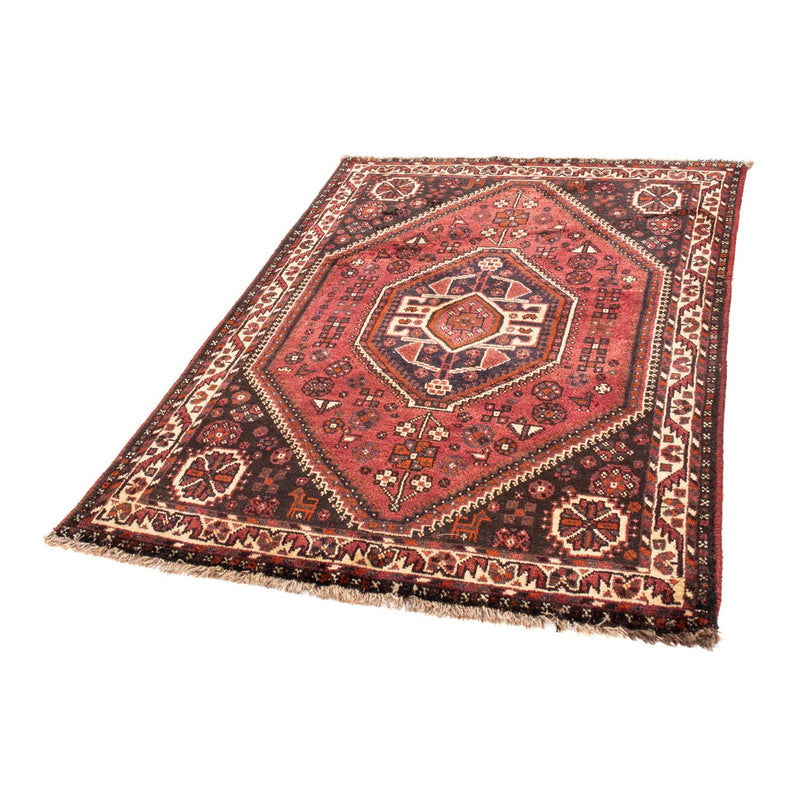 Shiraz Teppich 118x164cm - Perserteppich - dunkelrot
