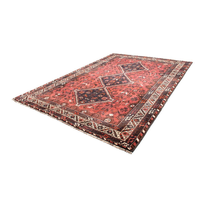 Shiraz Teppich 210x307cm - Perserteppich - dunkelrot