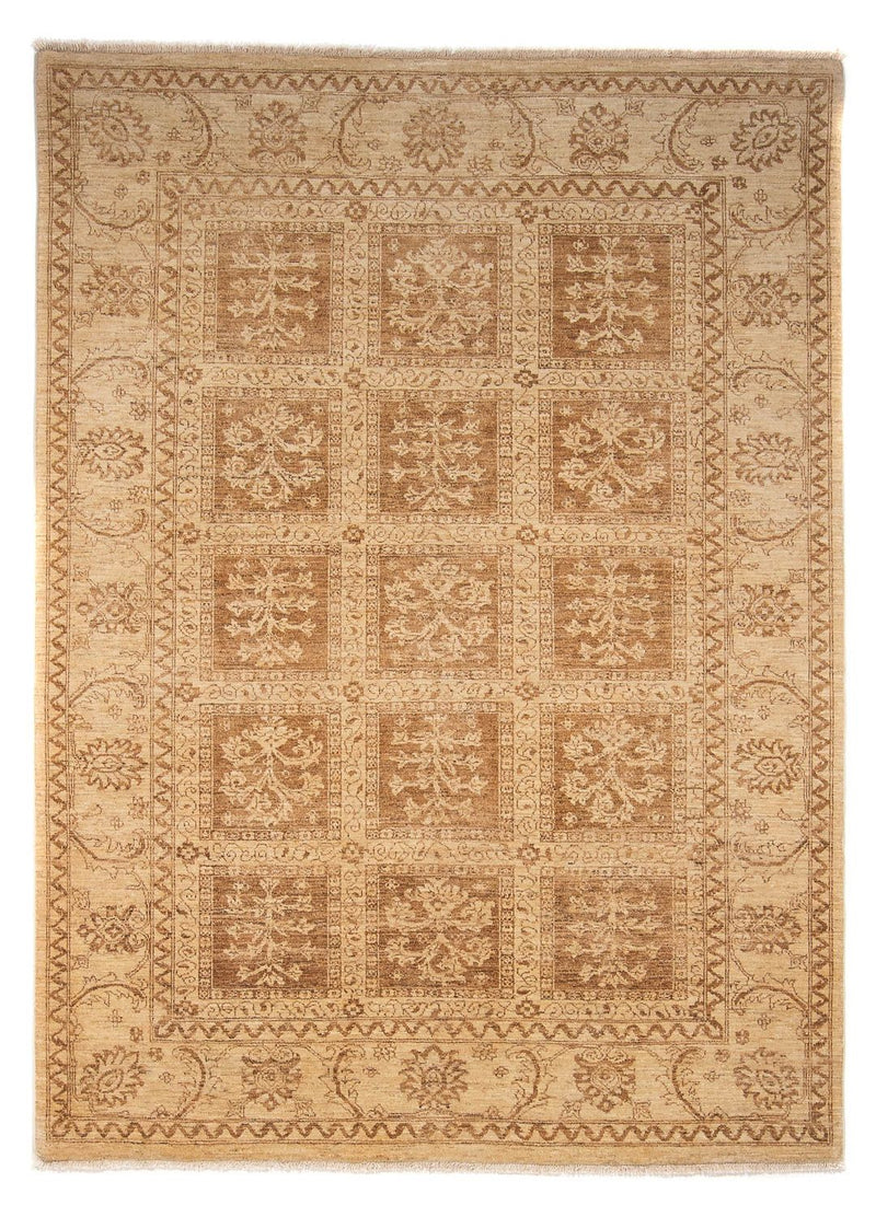 Ziegler Teppich 169x236cm - Orientteppich - hellbraun