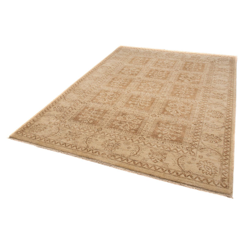 Ziegler Teppich 169x236cm - Orientteppich - hellbraun