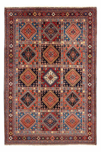 Yalameh Teppich 205x295cm - Perserteppich - hellrot – product image